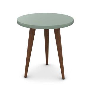 Mesa Lateral Retrô Pés Palito Legs Patrimar Verde Bellagio