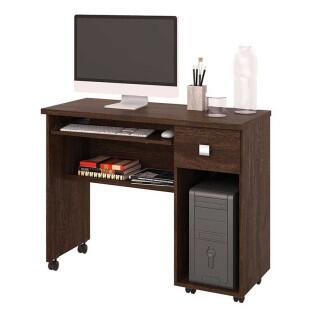 Mesa Para Computador Office Vicenza Lukaliam Noce