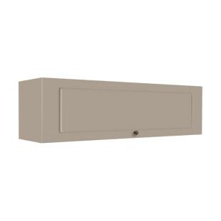Módulo Armário Aéreo 120cm 1 Porta Basculante 100% MDF Cozinha Provence Robel Fendi/Fendi Matte