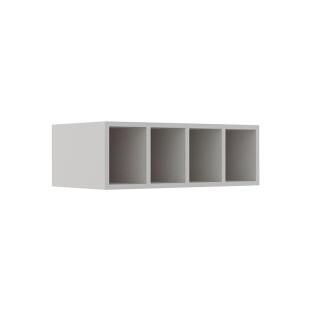 Módulo Nicho Adega Horizontal 60x20x34cm 100% MDF Cozinha Modulada Robel Branco
