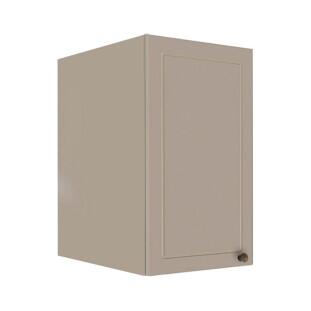 Módulo Armário Aéreo 68x40x56cm 1 Porta 100% MDF Cozinha Modulada Provence Robel Fendi/Fendi Matte