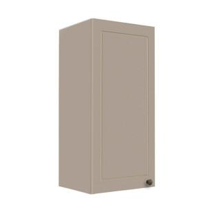 Módulo Armário Aéreo 88x40x34cm 1 Porta 100% MDF Cozinha Provence Robel Fendi/Fendi Matte