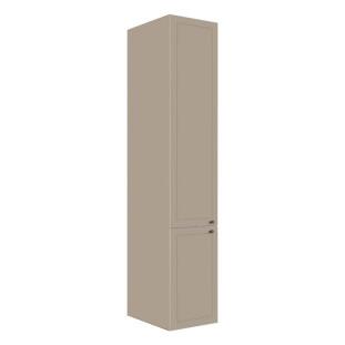 Módulo Paneleiro 208x40x56cm 2 Portas 100% MDF Cozinha Provence Robel Fendi/Fendi Matte