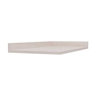 Módulo Tampo Para Balcão Canto Reto Esquerdo 100% MDF Cozinha Modulada Robel Aspen
