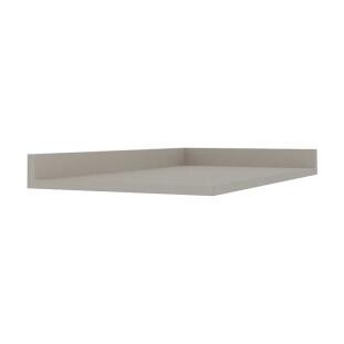 Módulo Tampo Para Balcão Canto Reto Esquerdo 100% MDF Cozinha Modulada Robel Fendi