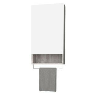 Módulo Vertical Porta Toalha Aimoré 30 Cozimax Branco/Calcare