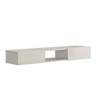 Nicho Rack Suspenso Sala Quarto 160cm Impacto 1.6 Patrimar Off White