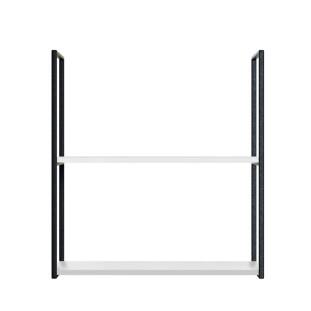 Módulo Nicho Metal 68x60x33cm 2 Prateleiras Cozinha Modulada Robel Branco