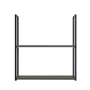 Módulo Nicho Metal 68x60x33cm 2 Prateleiras Cozinha Modulada Robel Salvia