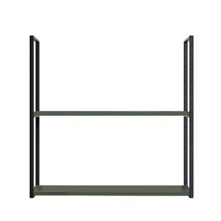 Módulo Nicho Metal 68x70x33cm 2 Prateleiras Cozinha Modulada Robel Salvia
