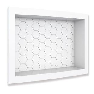 Nicho Para Banheiro 40x27x9.5 Termoplástico Cozimax Branco