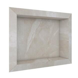 Nicho Para Banheiro 40x30X10 Porcelanato Polido Diamante Cozimax Cozimax Bege