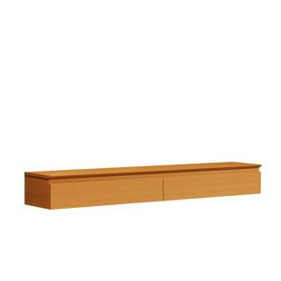 Nicho Rack Suspenso 135cm Aspen EDN Cedro
