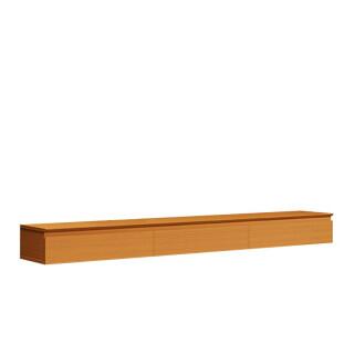Nicho Rack Suspenso 180cm Aspen EDN Cedro