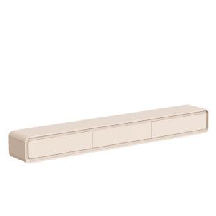 Nicho Rack Suspenso 218cm Cantos Arredondados Liv EDN Off White