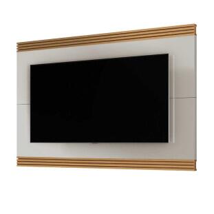 Painel Para TV 75 Pol Ripado 1.8 Brunt EAX Móveis Fendi/Freijo