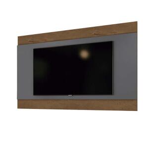 Painel Para TV até 55 Polegadas Merlot 135 EDN Grafite/Naturale
