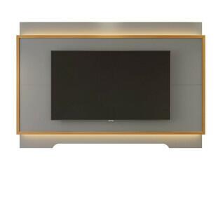 Painel Para TV 75 Polegadas Com LED 2.1 Koly EAX Móveis Cinza/Tauari