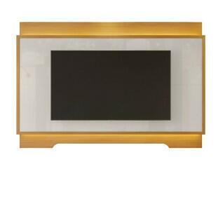 Painel Para TV 75 Polegadas Com LED 2.1 Koly EAX Móveis Tauari/Off White
