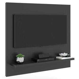 Painel Pequeno Para TV 32 Polegadas 90cm Yan Patrimar Preto