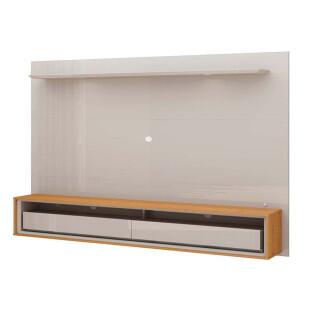 Painel Suspenso Para TV 70 Pol Supreme 1.8 Gelius Off White/Naturale