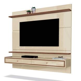 Painel Para TV 58 Polegadas Treviso 160 EDN Off White/Naturale