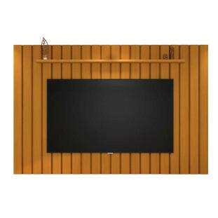 Painel TV Ripado 260cm Para TV 75 Polegadas Brise 2.6 EDN Cedro
