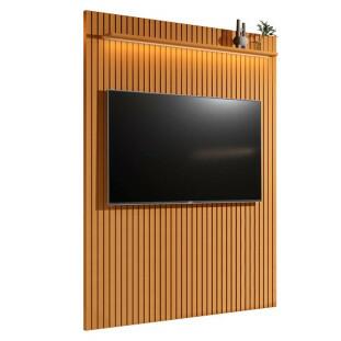 Painel Ripado 184cm Para TV até 75¨ Com LED Arbo 1.8 EDN Cedro