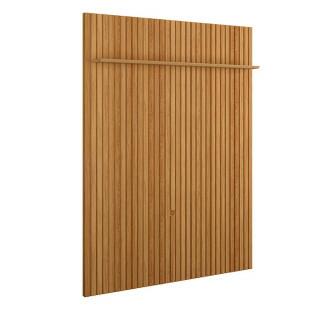 Painel Ripado 190cm x 250cm Para TV 75 Polegadas Bali 1.9 Lukaliam Freijo