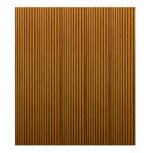 Placa Painel Ripado 3D 100% MDF 225cm x 250cm Requinte Gelius Naturale