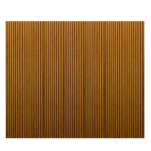Placa Painel Ripado 3D 100% MDF 315cm x 250cm Requinte Gelius Naturale