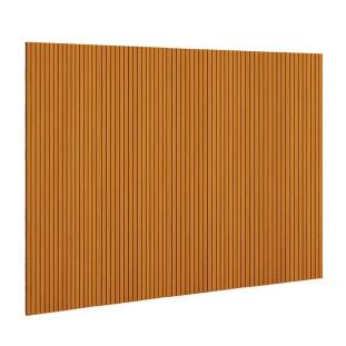 Placa Painel Ripado Madeira MDF 376cm x 240cm Arbo EDN Cedro