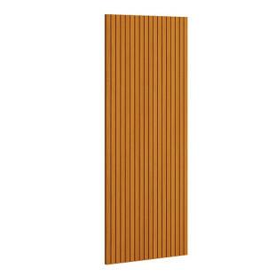 Placa Painel Ripado Madeira MDF 94cm x 240cm Arbo EDN Cedro