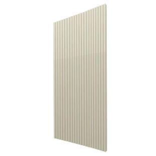 Placa Painel Ripado Nobre 150cm x 250cm Gelius Off White