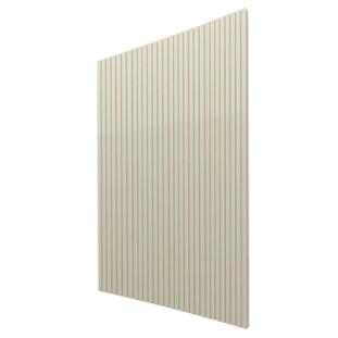 Placa Painel Ripado Nobre 200cm x 250cm Gelius Off White