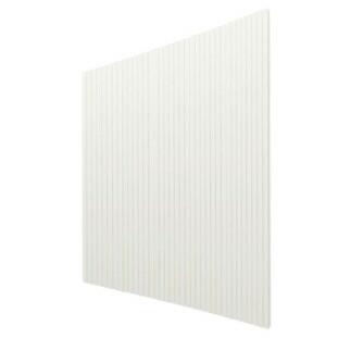 Placa Painel Ripado Nobre 250cm x 250cm Gelius Branco