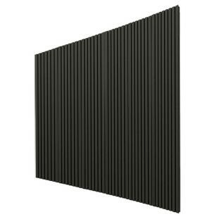Placa Painel Ripado Nobre 300cm x 250cm Gelius Grafite