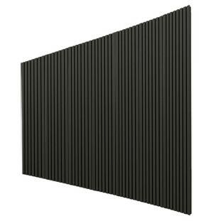 Placa Painel Ripado Nobre 350cm x 250cm Gelius Grafite