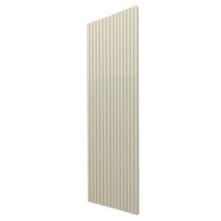 Placa Painel Ripado Nobre 100cm x 250cm Gelius Off White