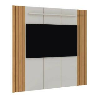 Painel Ripado Para TV 75 Polegadas 2.00m Veyron 2.0 EDN Fendi/Freijo