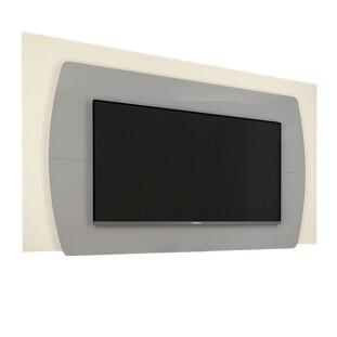 Painel Para TV Até 70 Polegadas Sublime 1.8 Gelius Cinza/Off White