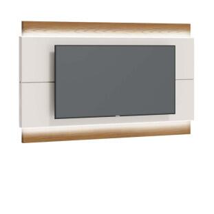 Painel Para TV 65 Polegadas Com Led Classic 1.8 Imcal Off White/Freijó