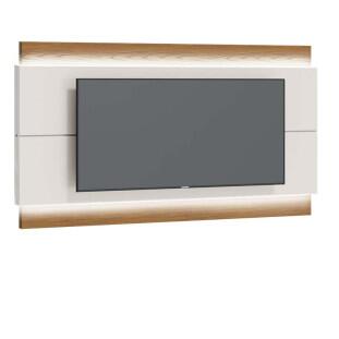 Painel Para TV 75 Polegadas Com Led Classic 2.2 Imcal Off White/Freijó
