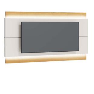 Painel Para TV 75 Polegadas Com Led Classic 2.2 Imcal Off White/Nature