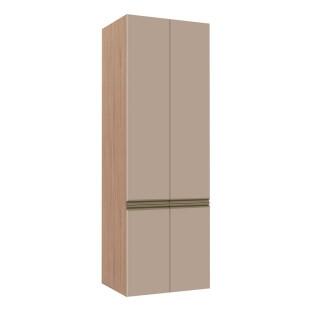Módulo Paneleiro 70cm 4 Portas 208x70x56cm 100% MDF Cozinha Modulada Gold J Robel Hanover/Fendi Matte