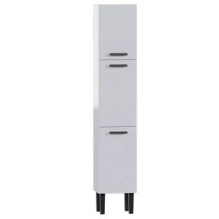 Paneleiro de Aço 38x208 cm 3 Portas para Cozinha Novo Vênus Cozimax Branco