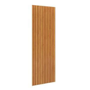 Placa Painel Ripado Madeira 250x95cm Supremo 95 Patrimar Cinamomo