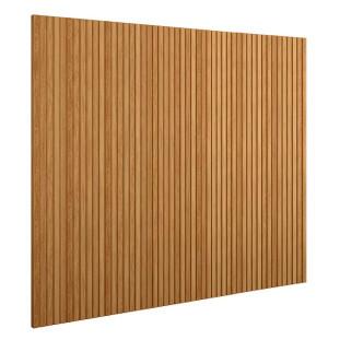 Placa Painel Ripado Slim Bali 294cm x 207cm Lukaliam Freijo