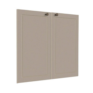 2 Portas Para Balcão 80x68 Provence Robel Fendi Matte
