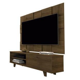 Rack 5959 Com Painel 5095 Para TV Até 55 JB Bechara Canela